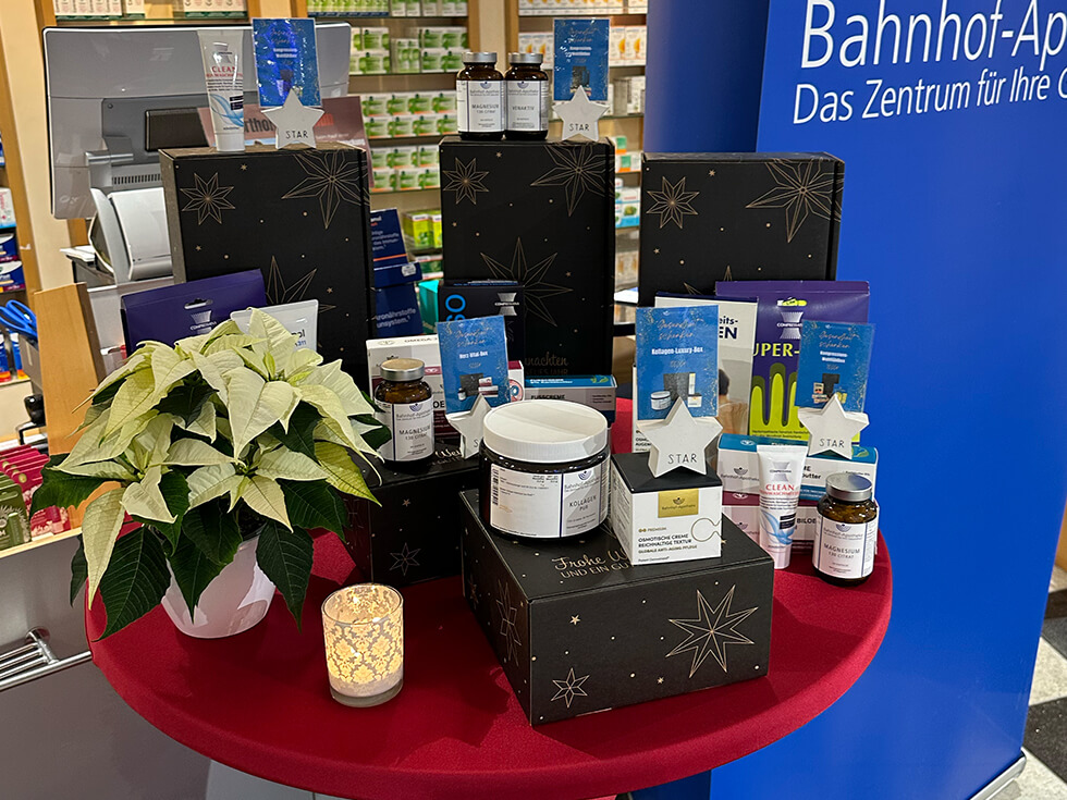 Bahnhof Apotheke Geschenk Kosmetik